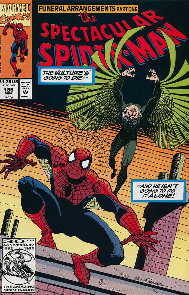 Spectacular Spider-Man, The comic issue 186